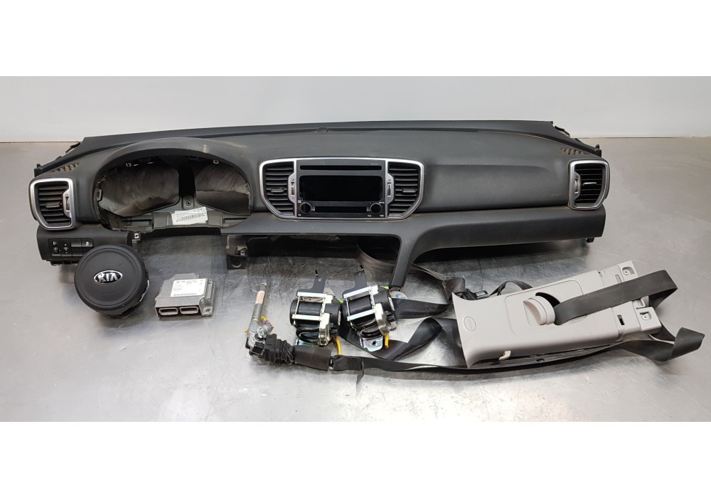 Recambio de kit airbag para kia sportage dynamic referencia OEM IAM 84710F1000WK  