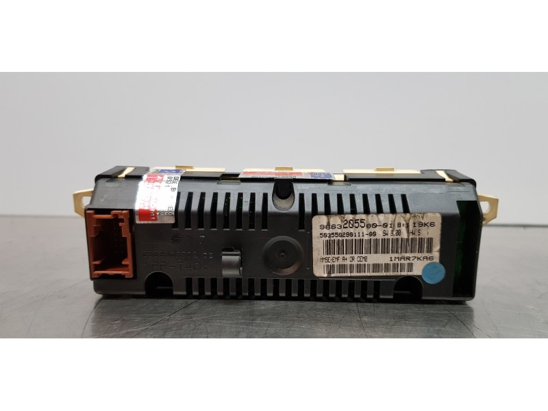 Recambio de pantalla multifuncion para peugeot 207 x-line referencia OEM IAM 9663205580   Recambio de pantalla multifuncion para peugeot 207 x-line referencia OEM IAM 9663205580