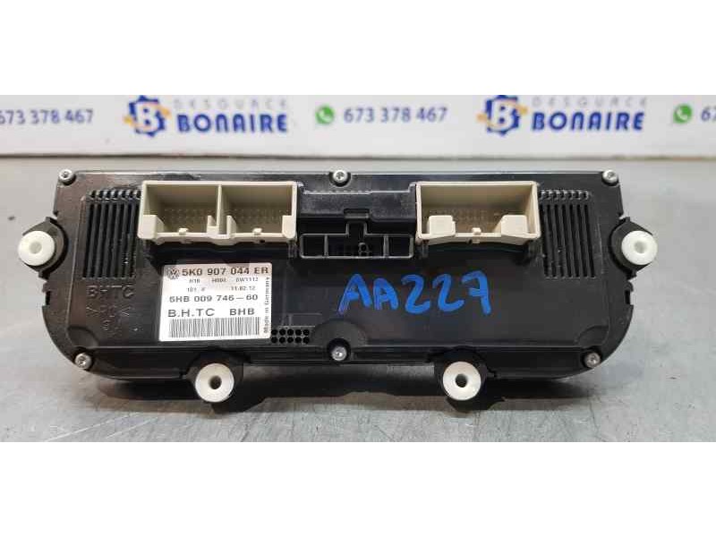 Recambio de mando climatizador para volkswagen tiguan (5n2) advance bluemotion referencia OEM IAM 5K0907044ER  