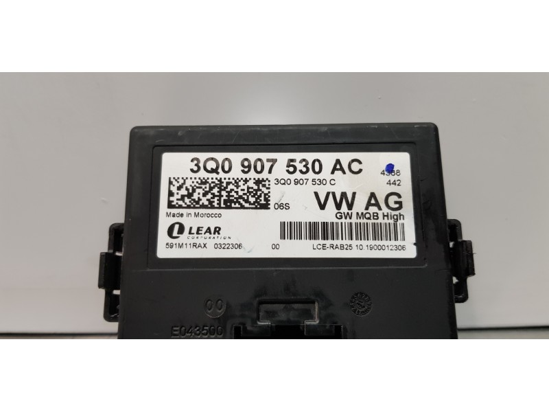 Recambio de modulo electronico para volkswagen crafter kasten (sy) furgón 35 bl ta fwd referencia OEM IAM 3Q0907530AC  