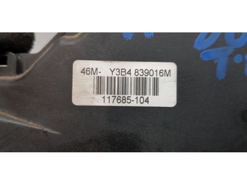 Recambio de cerradura puerta trasera derecha para seat toledo (1m2) stella referencia OEM IAM 3B4839016M   Recambio de cerradura puerta trasera derecha para seat toledo (1m2) stella referencia OEM IAM 3B4839016M