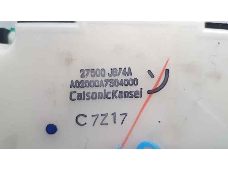 Recambio de mando climatizador para nissan x-trail (t31) xe referencia OEM IAM 27500JG74A  