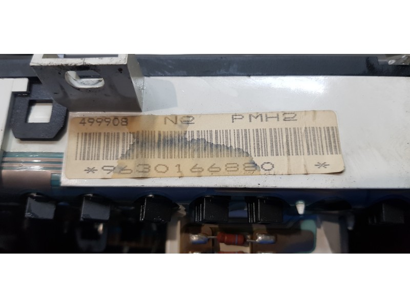 Recambio de cuadro instrumentos para peugeot partner (s1) break referencia OEM IAM 9630166880  