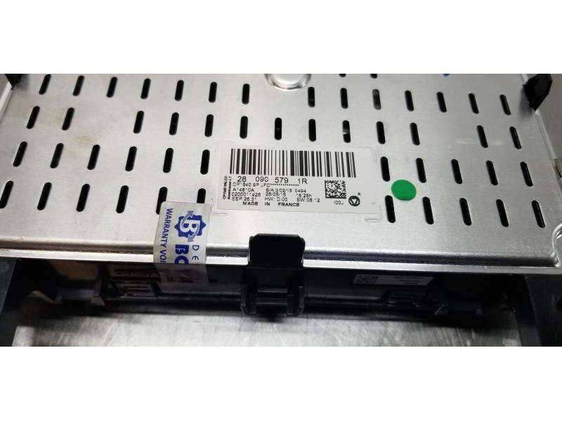 Recambio de pantalla multifuncion para renault espace v icon referencia OEM IAM 280905791R  