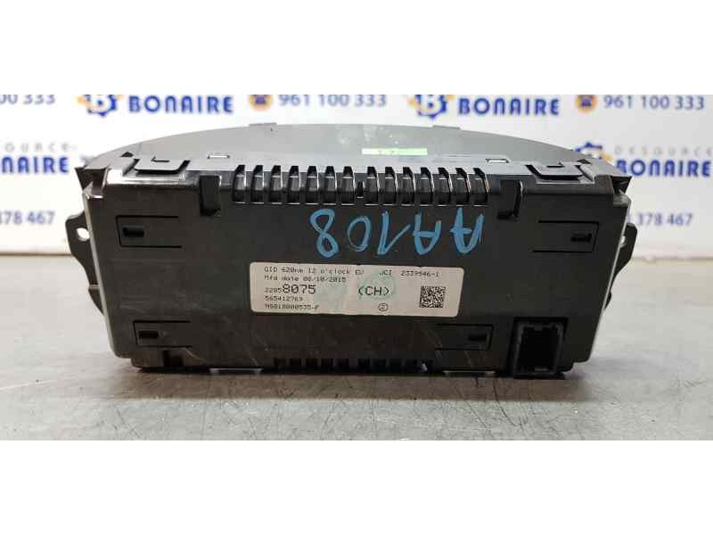 Recambio de pantalla multifuncion para opel zafira tourer expression referencia OEM IAM 22858075  