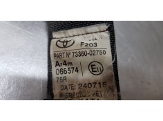 Recambio de cinturon seguridad trasero derecho para toyota auris touring sports (e18) hybrid active referencia OEM IAM 733600275 2