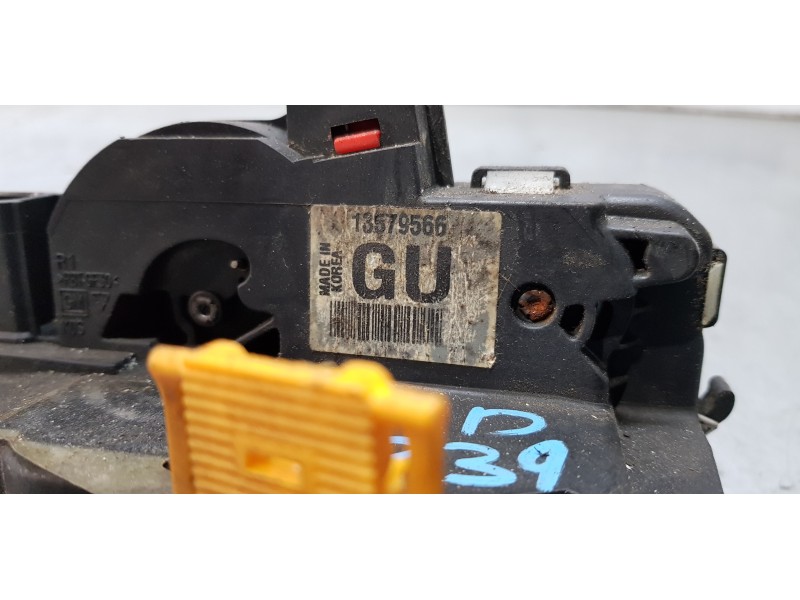 Recambio de cerradura puerta trasera derecha para opel zafira tourer expression referencia OEM IAM 13579566   Recambio de cerradura puerta trasera derecha para opel zafira tourer expression referencia OEM IAM 13579566