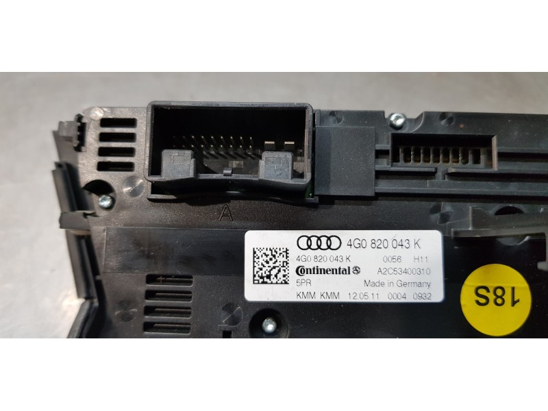 Recambio de mando climatizador para audi a6 lim. (4g2) 3.0 tdi quattro referencia OEM IAM 4G0820043K  