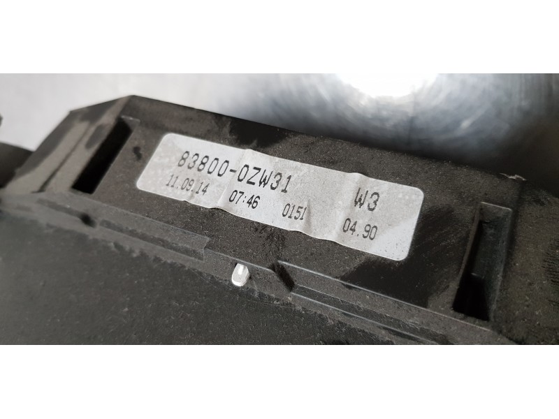 Recambio de cuadro instrumentos para toyota auris touring sports (e18) hybrid active referencia OEM IAM 838000ZW31   Recambio de cuadro instrumentos para toyota auris touring sports (e18) hybrid active referencia OEM IAM 838000ZW31