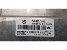 Recambio de centralita cambio automatico para volkswagen touareg (7la) tdi r5 referencia OEM IAM 0AD927755AB   2