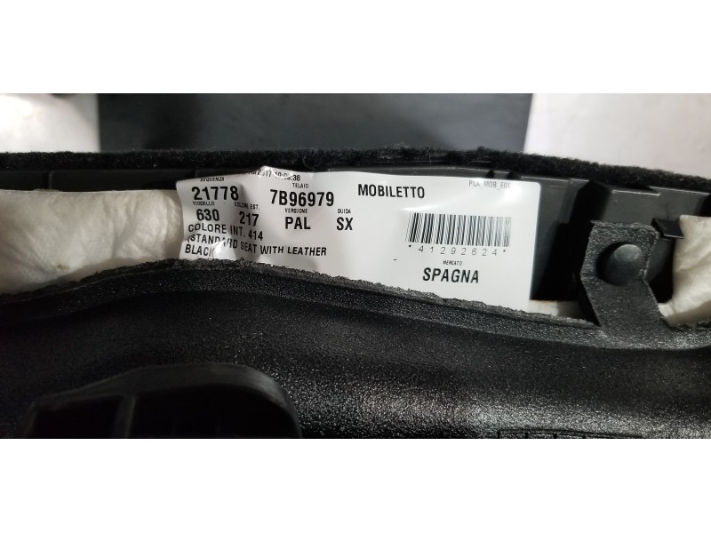 Recambio de apoyabrazos central para alfa romeo stelvio (630) basis q4 referencia OEM IAM 156148412 156132499 