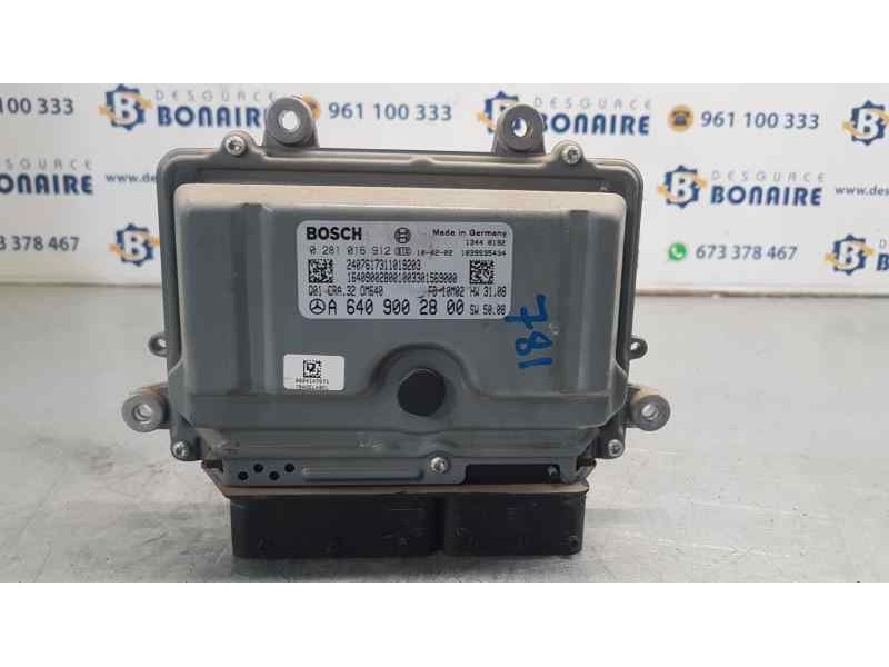 Recambio de centralita motor uce para mercedes clase b (w245) 180 cdi (245.207) referencia OEM IAM A6409002800  