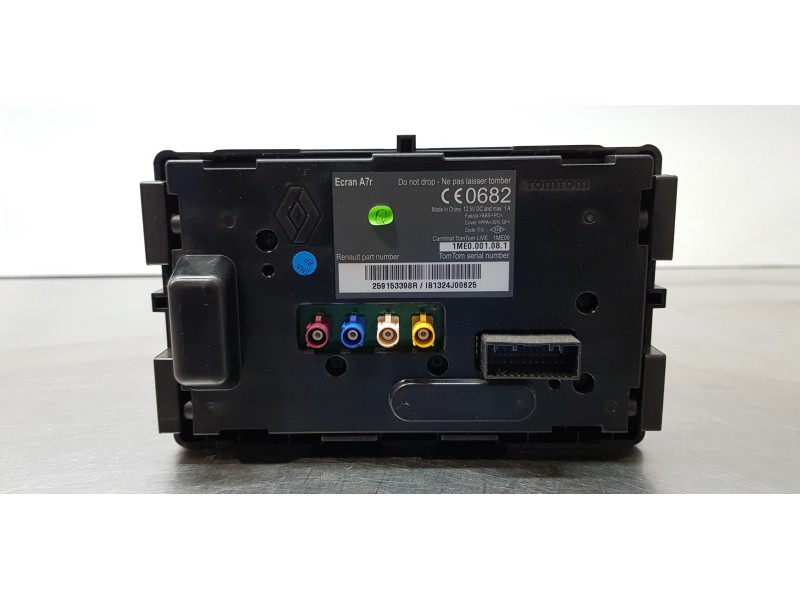 Recambio de sistema navegacion gps para renault scenic iii bose edition referencia OEM IAM 259153398R   Recambio de sistema navegacion gps para renault scenic iii bose edition referencia OEM IAM 259153398R