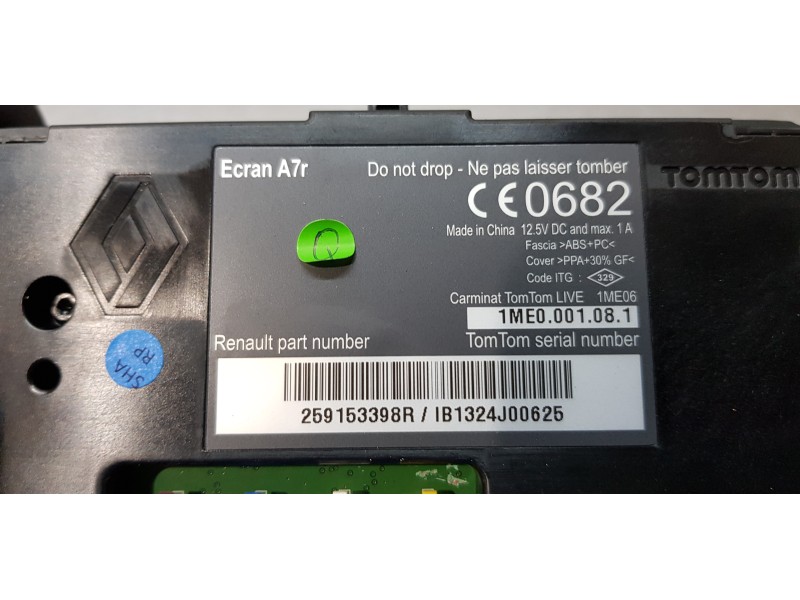 Recambio de sistema navegacion gps para renault scenic iii bose edition referencia OEM IAM 259153398R   Recambio de sistema navegacion gps para renault scenic iii bose edition referencia OEM IAM 259153398R