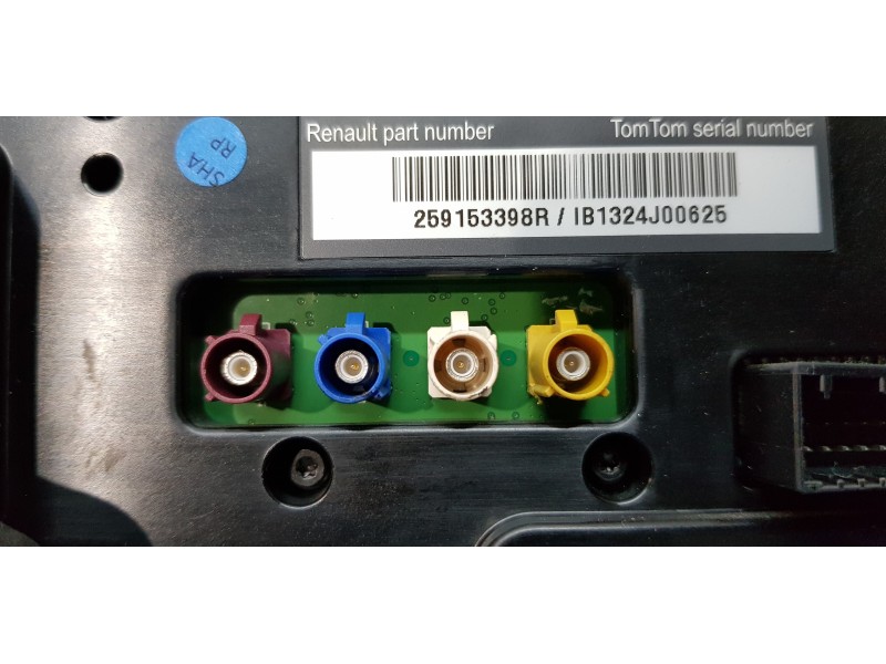 Recambio de sistema navegacion gps para renault scenic iii bose edition referencia OEM IAM 259153398R   Recambio de sistema navegacion gps para renault scenic iii bose edition referencia OEM IAM 259153398R