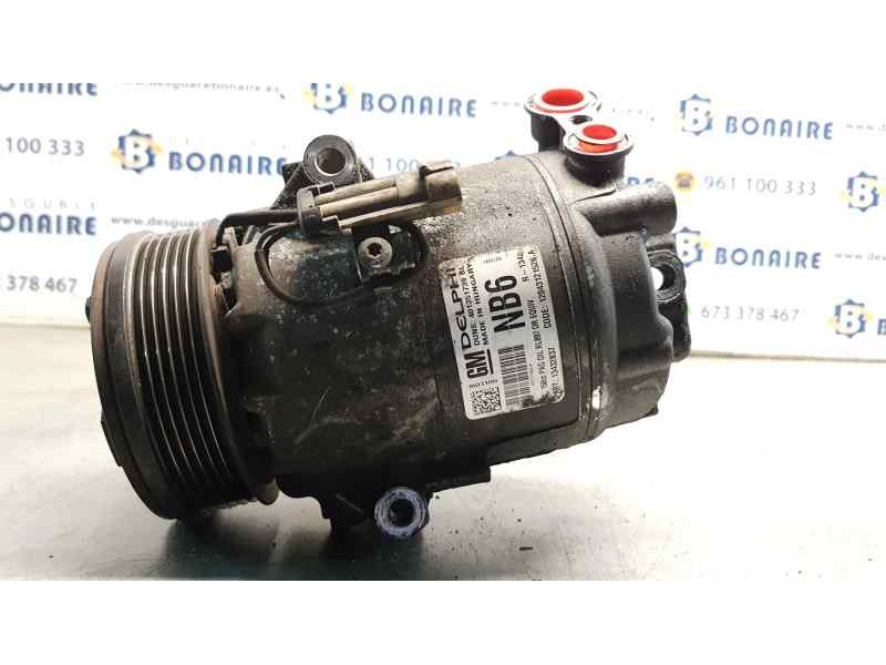 Recambio de compresor aire acondicionado para opel zafira b family referencia OEM IAM 13432837  