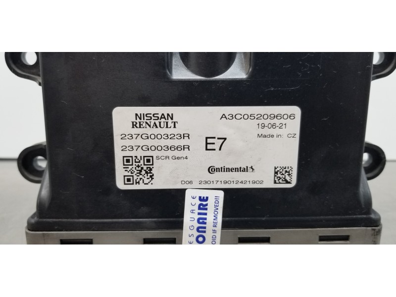Recambio de modulo electronico para dacia lodgy comfort referencia OEM IAM 237G00366R 237G00323R  Recambio de modulo electronico para dacia lodgy comfort referencia OEM IAM 237G00366R 237G00323R