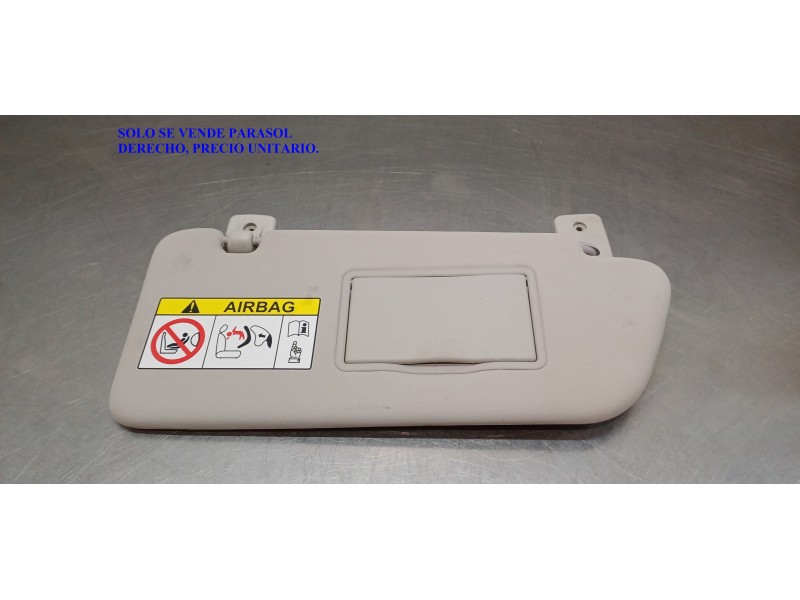 Recambio de parasol derecho para peugeot 5008 active referencia OEM IAM 16115133BJ   Recambio de parasol derecho para peugeot 5008 active referencia OEM IAM 16115133BJ