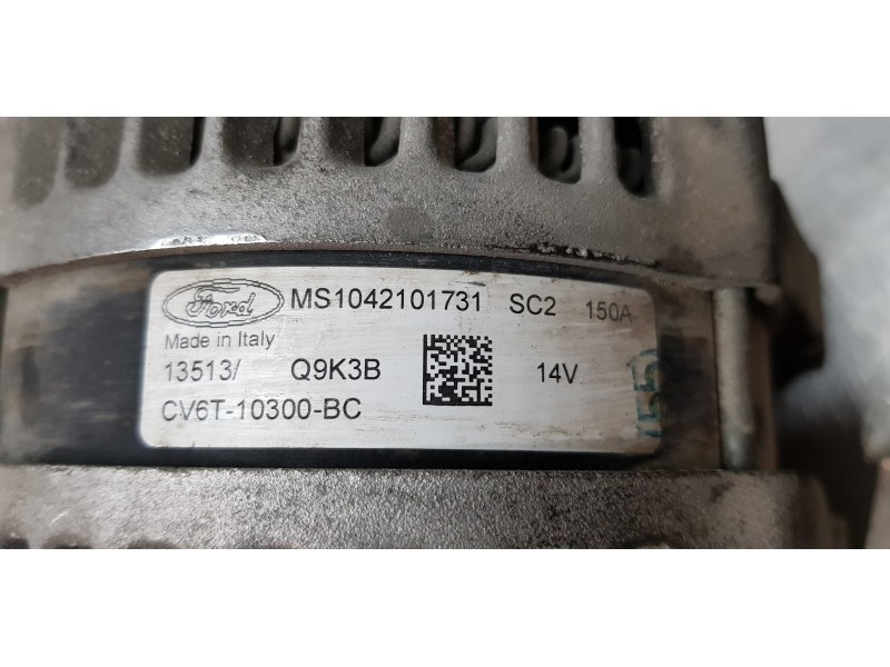 Recambio de alternador para ford fiesta (ccn) sport referencia OEM IAM CV6T10300BC   Recambio de alternador para ford fiesta (ccn) sport referencia OEM IAM CV6T10300BC
