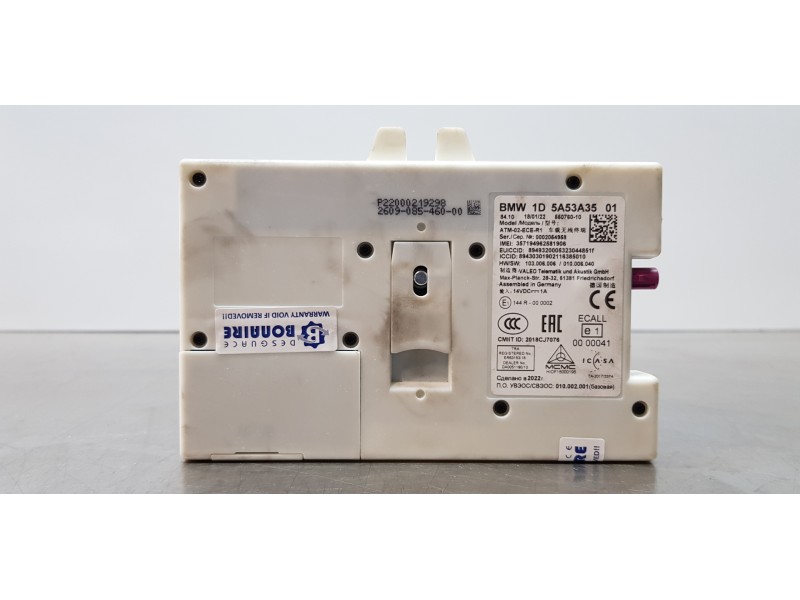 Recambio de modulo electronico para bmw serie x3 (g01) xdrive20d referencia OEM IAM 84105A53A35 84105A59D27 