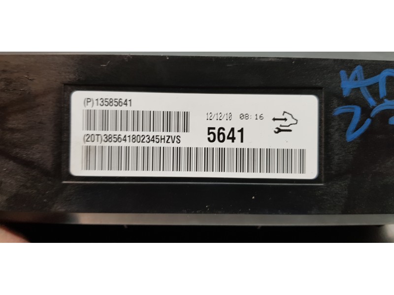 Recambio de centralita calefaccion para chevrolet cruze lt referencia OEM IAM 13585641   Recambio de centralita calefaccion para chevrolet cruze lt referencia OEM IAM 13585641