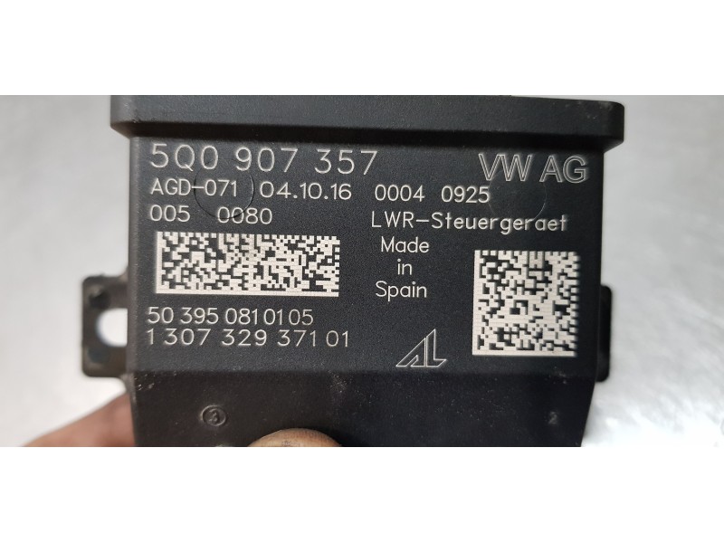 Recambio de modulo electronico para volkswagen golf vii lim. advance bluemotion tech. referencia OEM IAM 5Q0907357   Recambio de modulo electronico para volkswagen golf vii lim. advance bluemotion tech. referencia OEM IAM 5Q0907357