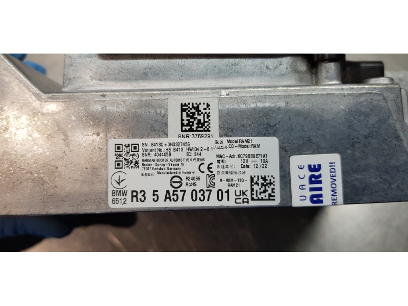 Recambio de amplificador de audio para bmw serie x3 (g01) xdrive20d referencia OEM IAM 65125A57037  