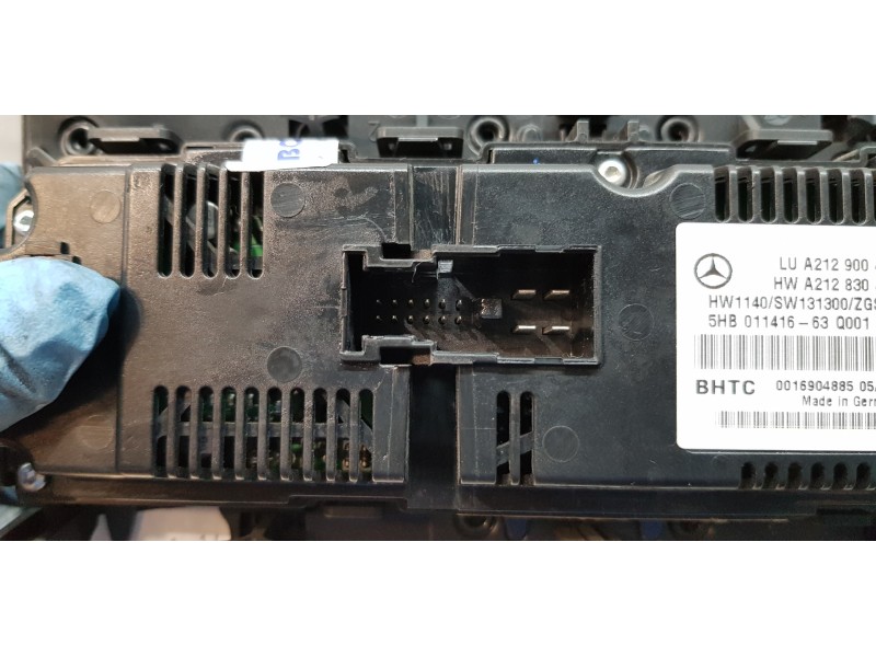 Recambio de mando climatizador para mercedes clase e (w212) familiar 220 cdi blueefficiency (212.202) referencia OEM IAM A212900