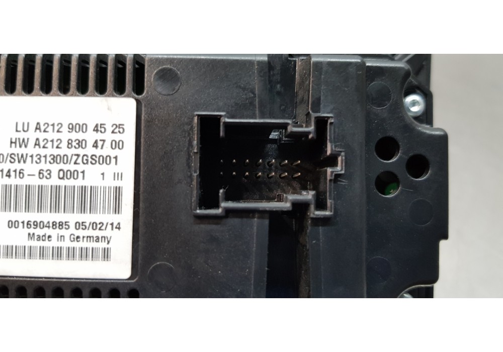 Recambio de mando climatizador para mercedes clase e (w212) familiar 220 cdi blueefficiency (212.202) referencia OEM IAM A212900