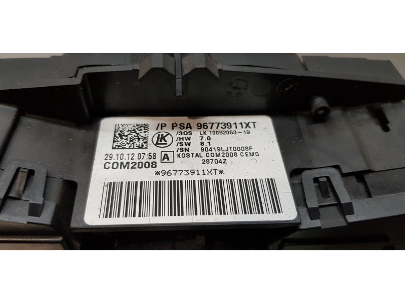 Recambio de mando multifuncion para peugeot 5008 allure referencia OEM IAM 96773911XT  