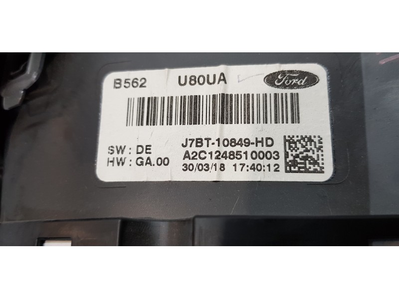 Recambio de cuadro instrumentos para ford ka+ ultimate referencia OEM IAM J7BT10849HD   Recambio de cuadro instrumentos para ford ka+ ultimate referencia OEM IAM J7BT10849HD