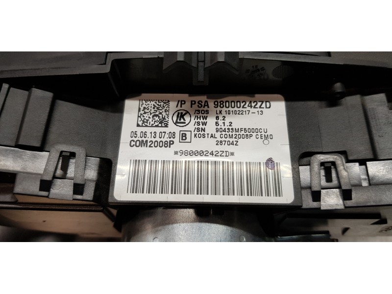 Recambio de mando multifuncion para peugeot 508 sw allure referencia OEM IAM 98000242ZD  