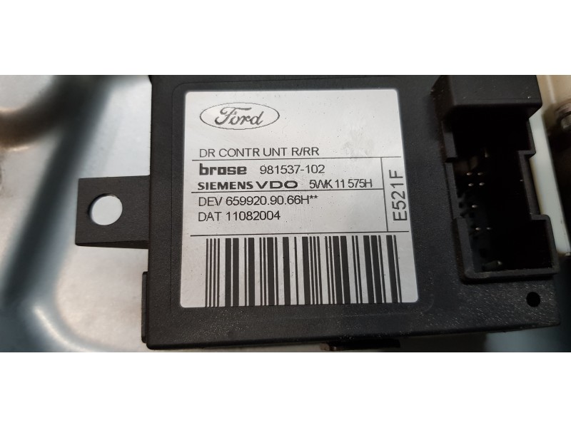 Recambio de elevalunas trasero derecho para ford focus c-max (cap) trend (d) referencia OEM IAM 3M51R045H22A  