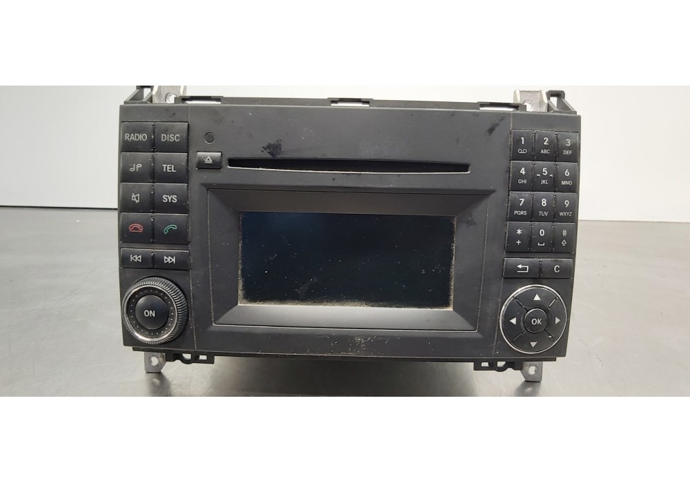 Recambio de sistema audio / radio cd para mercedes clase a (w169) a 150 (169.031) referencia OEM IAM A1698705794  