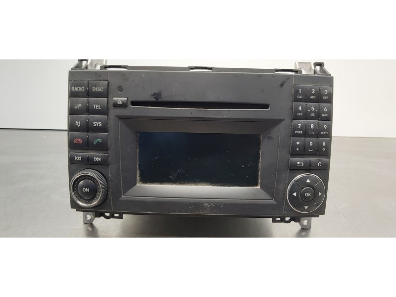 Recambio de sistema audio / radio cd para mercedes clase a (w169) a 150 (169.031) referencia OEM IAM A1698705794   Recambio de sistema audio / radio cd para mercedes clase a (w169) a 150 (169.031) referencia OEM IAM A1698705794
