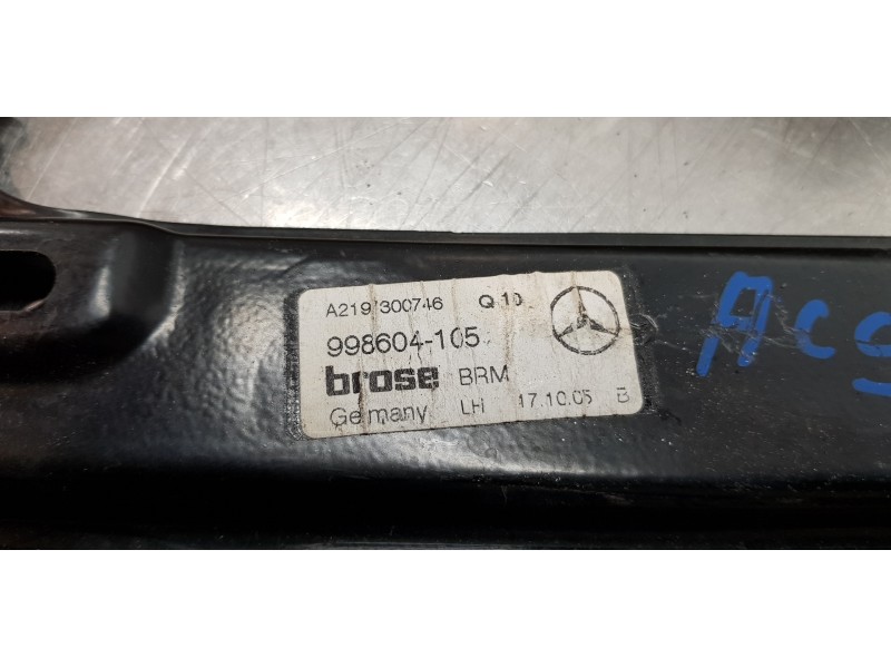 Recambio de elevalunas trasero izquierdo para mercedes clase cls (w219) 350 (219.356) referencia OEM IAM A2197300946  