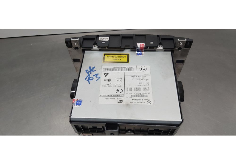 Recambio de sistema audio / radio cd para mercedes clase a (w169) a 150 (169.031) referencia OEM IAM A1698705794   Recambio de sistema audio / radio cd para mercedes clase a (w169) a 150 (169.031) referencia OEM IAM A1698705794