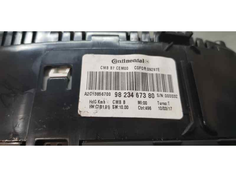 Recambio de cuadro instrumentos para citroen ds4 desire referencia OEM IAM 9823467380   Recambio de cuadro instrumentos para citroen ds4 desire referencia OEM IAM 9823467380