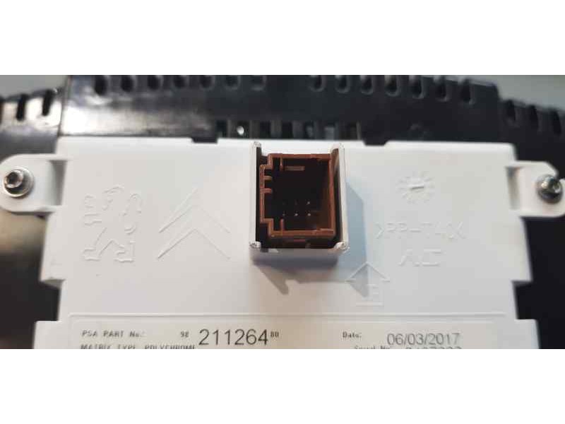 Recambio de cuadro instrumentos para citroen ds4 desire referencia OEM IAM 9823467380   Recambio de cuadro instrumentos para citroen ds4 desire referencia OEM IAM 9823467380