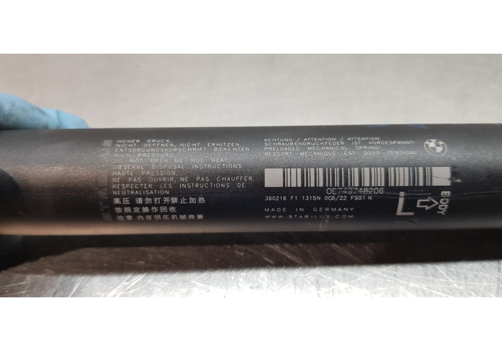 Recambio de amortiguadores maletero / porton para bmw serie x3 (g01) xdrive20d referencia OEM IAM 51247497482 7497482 