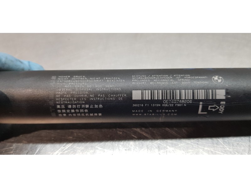 Recambio de amortiguadores maletero / porton para bmw serie x3 (g01) xdrive20d referencia OEM IAM 51247497482 7497482 