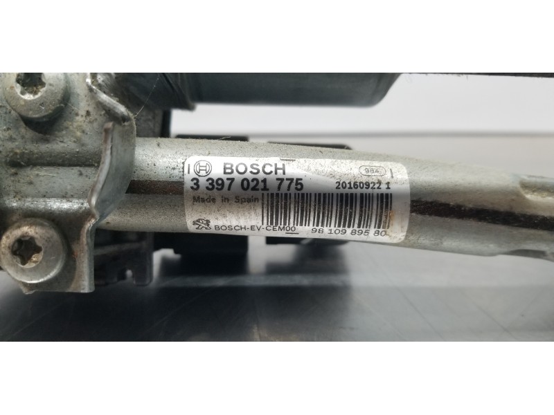 Recambio de motor limpia delantero para peugeot 3008 allure referencia OEM IAM 9810989580 3397021775 