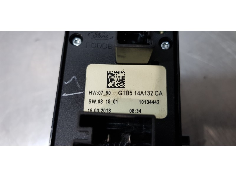Recambio de mando elevalunas delantero izquierdo para ford ka+ ultimate referencia OEM IAM G1B514A132CA   Recambio de mando elevalunas delantero izquierdo para ford ka+ ultimate referencia OEM IAM G1B514A132CA