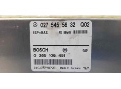 Recambio de centralita abs para mercedes clase e (w210) berlina 320 (210.065) referencia OEM IAM 0275455632   2