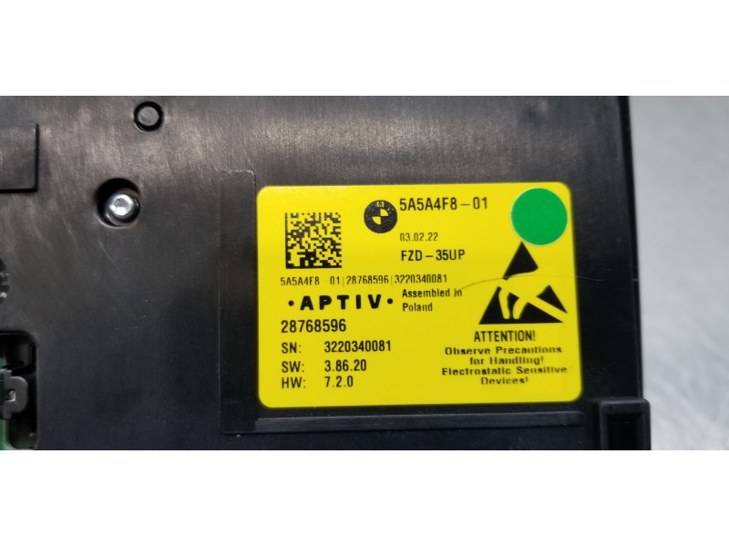 Recambio de luz interior para bmw serie x3 (g01) xdrive20d referencia OEM IAM 61315A5A4F8 5A5A4F8 