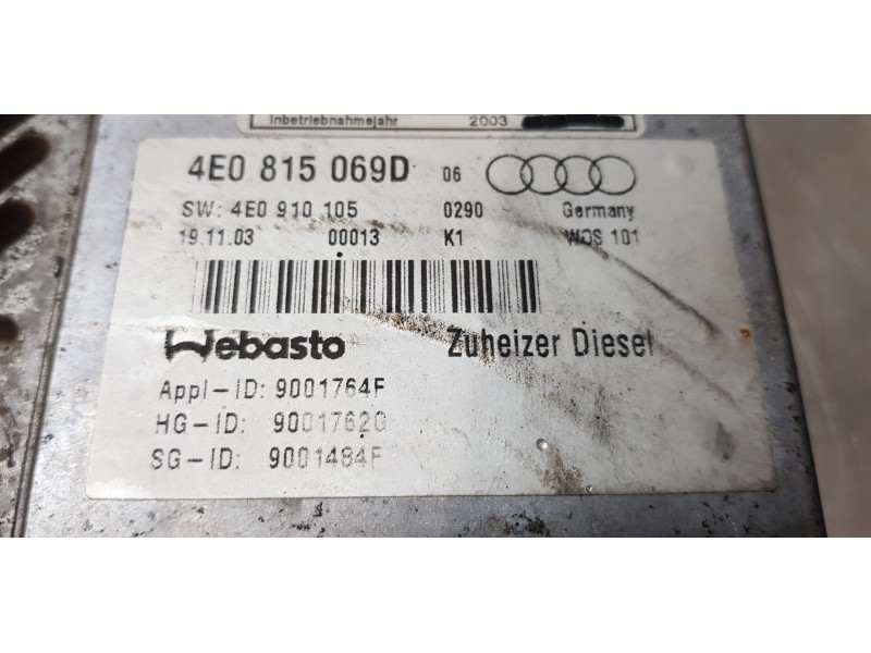 Recambio de no identificado para audi a8 (4e2) 4.0 tdi quattro referencia OEM IAM 4E0815069D  