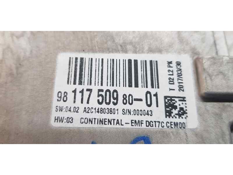 Recambio de pantalla multifuncion para citroen ds4 desire referencia OEM IAM 9811750980  