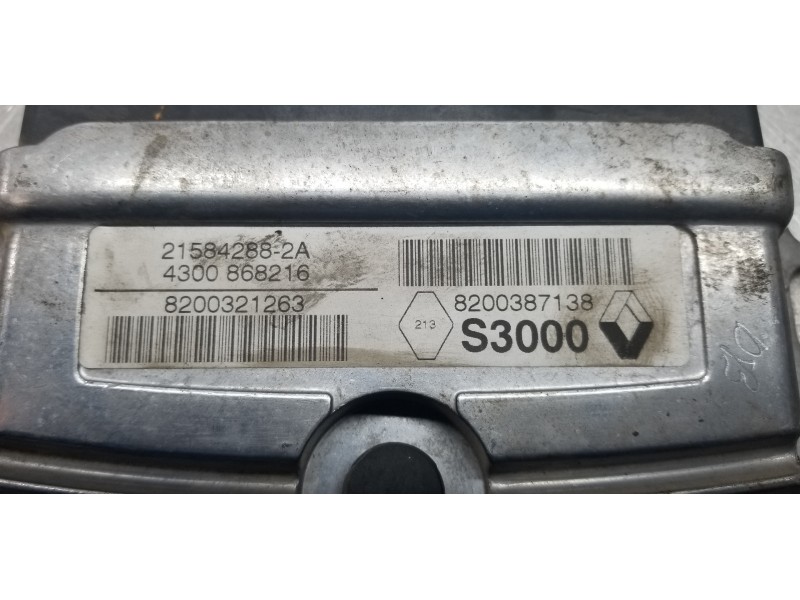 Recambio de centralita motor uce para renault scenic ii grand privilege referencia OEM IAM 8200387138 8200321263 