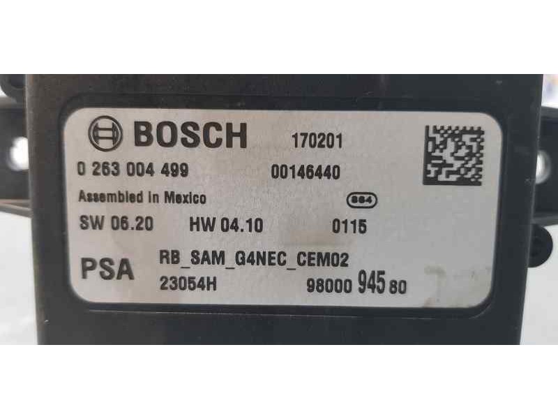 Recambio de modulo electronico para citroen ds4 desire referencia OEM IAM 9800094580   Recambio de modulo electronico para citroen ds4 desire referencia OEM IAM 9800094580