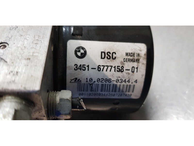 Recambio de abs para bmw serie 1 berlina (e81/e87) 116i referencia OEM IAM 6777158   Recambio de abs para bmw serie 1 berlina (e81/e87) 116i referencia OEM IAM 6777158
